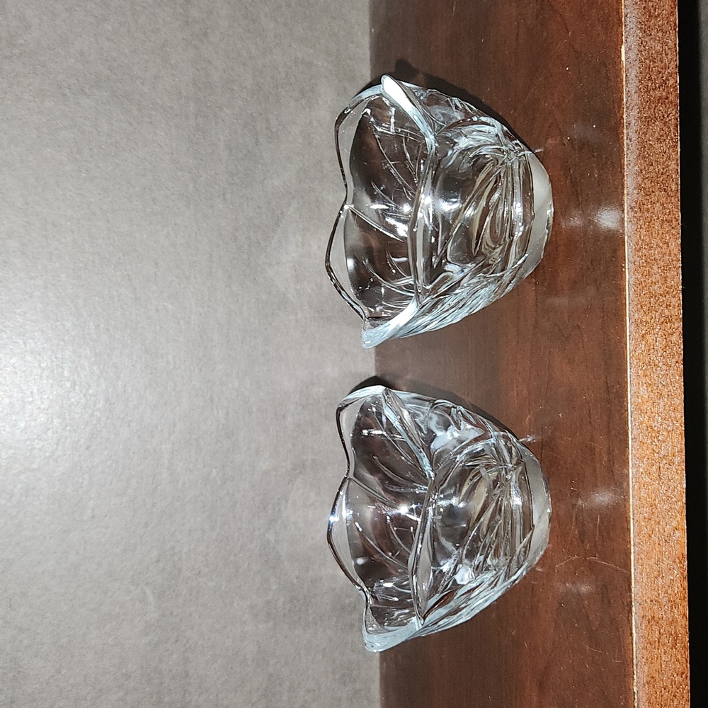 Set of Glass Votive/Tealight Holders